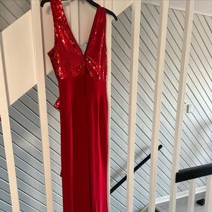 Women’s Size Large Elegant sequined jumpsuit.